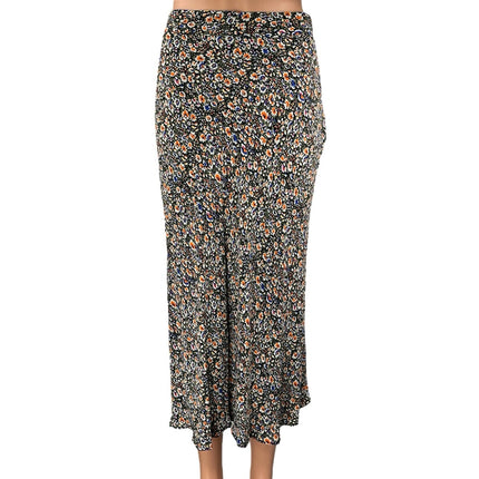 Boden Cecelia Multicolor Floral Print Side Zip Flowy Midi Maxi A-Line Skirt Sz 4