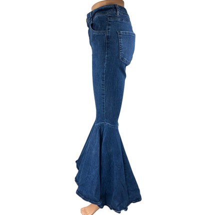 Urban Outfitters BDG Blue High Rise Flared Bootcut Bell Bottom Denim Jeans 29