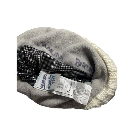 Columbia Women's White Cable Knit Winter Casual Snow Bonnet Beanie Cap Hat OS