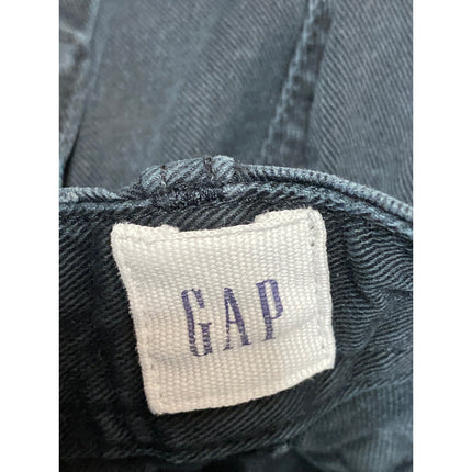 Gap Women's Black High Waisted Straight Leg Girlfriend Denim Jeans Pants Size 14