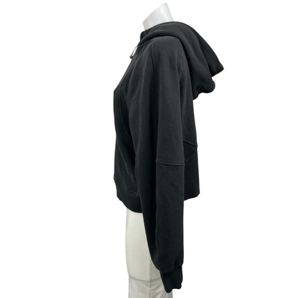 Lululemon Scuba Black Activewear Oversized Half Zip Hoodie Hooded Sweatshirt M/L