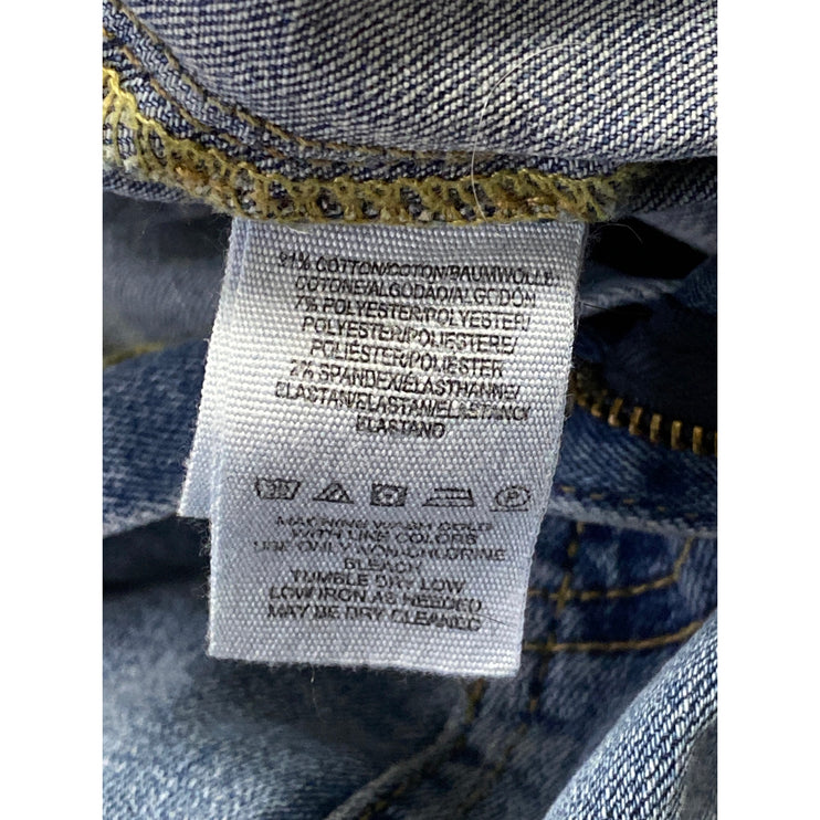 Free People We The Free Blue High Rise Bell Bottom Flare Bootcut Denim Jeans 27