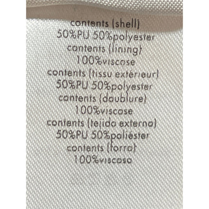 WeWoreWhat Black Faux Vegan Leather High Rise Wide Leg Flare A-Line Shorts Sz 30