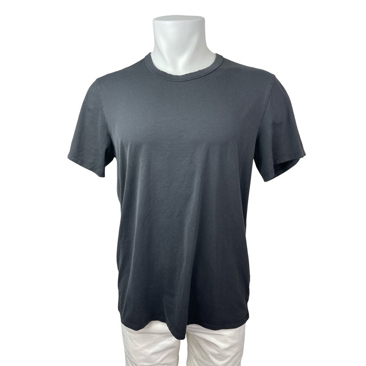 Lululemon Men's Black Short Sleeve Crew Neck Running Athletic T Shirt Tee Top M