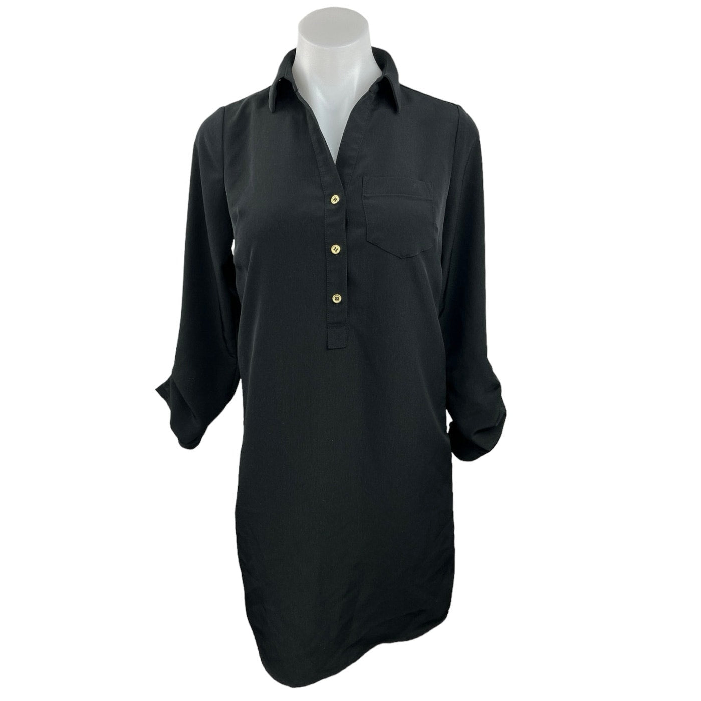 roll tab shirt dress Lauren Ralph Lauren Silky Cotton-Blend Point Collar Long Roll-Tab Sleeve Button-Front Belted Shirt Dress