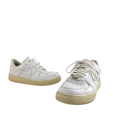 Nike Air Force 1 Men's White Low Top Lace Up Sneakers Athletic Running Shoes 9.5
