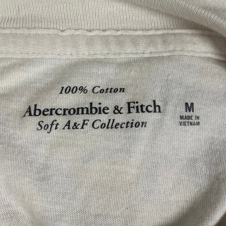 Abercrombie & Fitch Men's Beige Grateful Dead Bears Band T Shirt Tee Top Size M