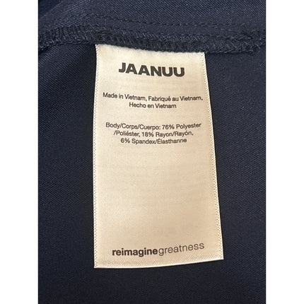 Jaanuu Women's Blue Short Sleeve Pocket Medical Scrub Pants 2 Pc Set Size M
