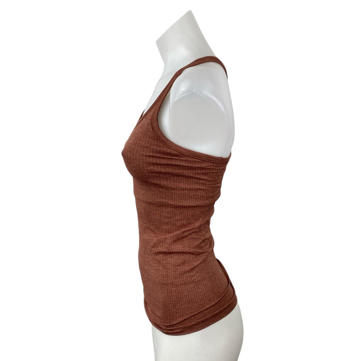 Lululemon Brown Sleeveless Scoop Neck Yoga Athletic Activewear Cami Tank Top 4