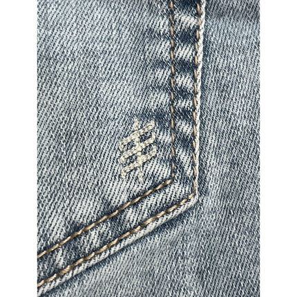 NEW Silver Jeans Co Women's Blue High Rise Cutoff Boyfriend Denim Jean Shorts 25