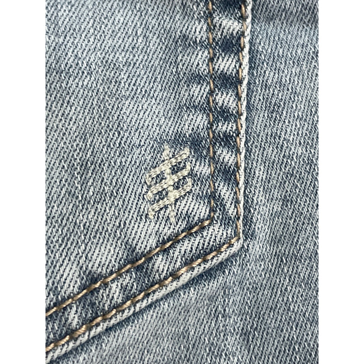 NEW Silver Jeans Co Women's Blue High Rise Cutoff Boyfriend Denim Jean Shorts 25