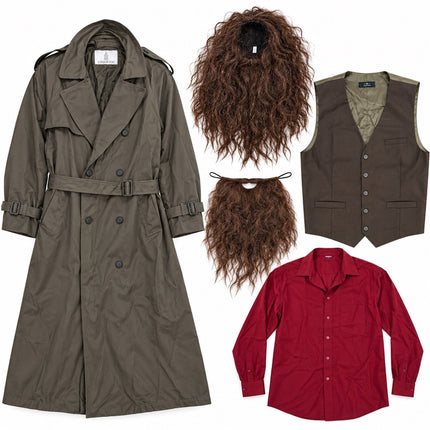 DIY Preowned Harry Potter Hagrid Halloween Costume XL Cosplay Adult Mens Set
