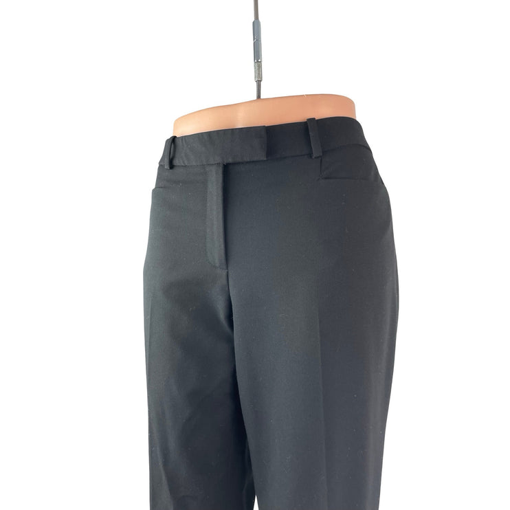 Tommy Hilfiger Men's Black High Waisted Straight Leg Trousers Dress Pants Size M