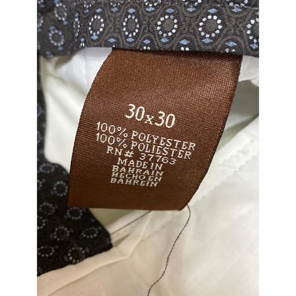 Perry Ellis Women's Beige High Rise Straight Wide Leg Trousers Dress Pants 30