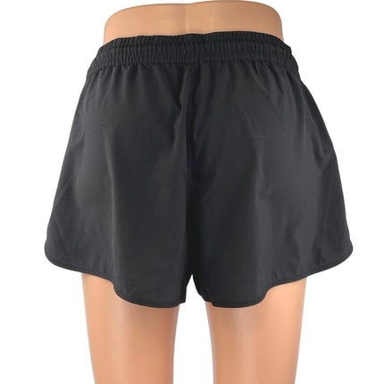 Aritzia TNAction Women's Black Relaxed Yoga Workout Athletic Mini Shorts Size S