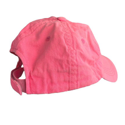 Vineyard Vines Women's Pink Embroidered Logo Strapback Baseball Hat Cap One Size