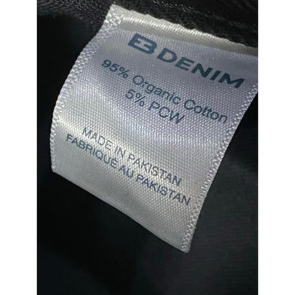 NEW BDenim Women's Black High Waisted Baggy Wide Leg Denim Jeans Size 24