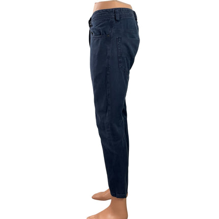 Diesel Safado Men's Blue Mid Rise Casual Slim Straight Crop Denim Jeans Size 29