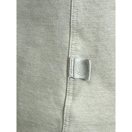 Lululemon Men's Green Collared Long Sleeve Loose Casual Button Down Shirt Top S
