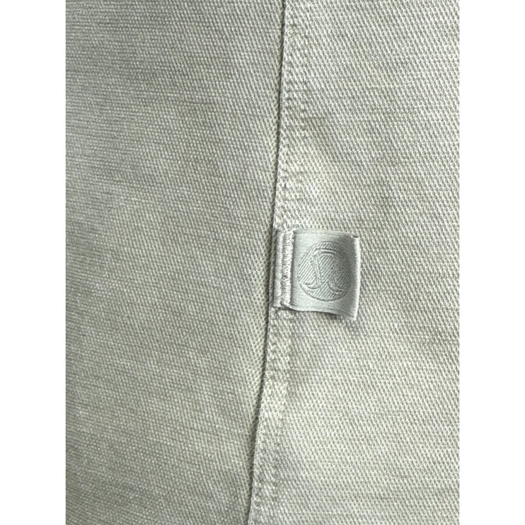 Lululemon Men's Green Collared Long Sleeve Loose Casual Button Down Shirt Top S
