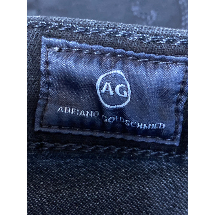 Adriano Goldschmied The Angel Black Mid Rise Flare Bootcut Denim Jeans Pants 26