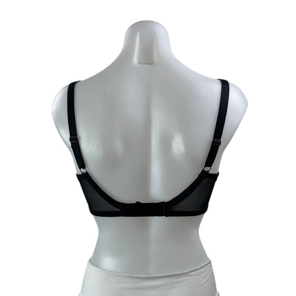 Panache Sophie Womens Back Beige Lace Floral Bow Maternity Nursing Bra Size 30DD