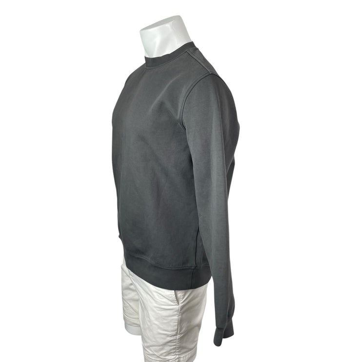 BYLT Gray Crew Neck Long Sleeve Sweater Activewear Athletic Sweatshirt Top Sz M