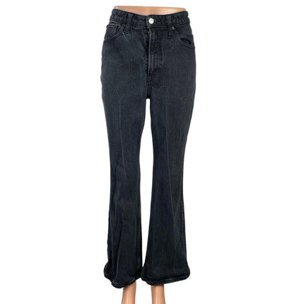 Abercrombie & Fitch The Vintage Flare High Rise Black Bootcut Denim Jeans Sz 26