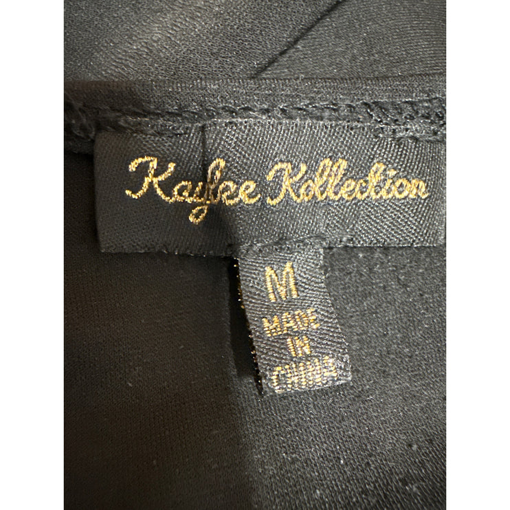 Kaylee Kollection Black Sleeveless Studded Cami Bralette Bustier Crop Tank Top M