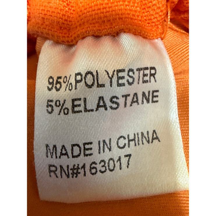 Princess Polly Orange Sleeveless Halter Ruched Cami Camisole Mini Tank Dress 2