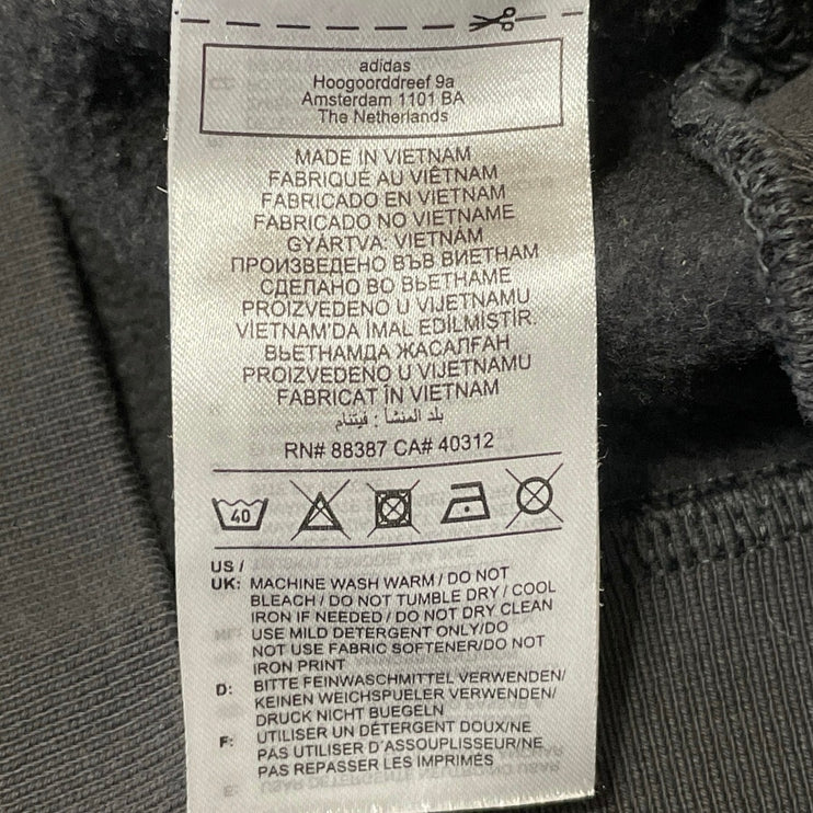 Adidas Sportswear Future Icons Feel Fierce Gray Long Sleeve Graphic Sweatshirt M