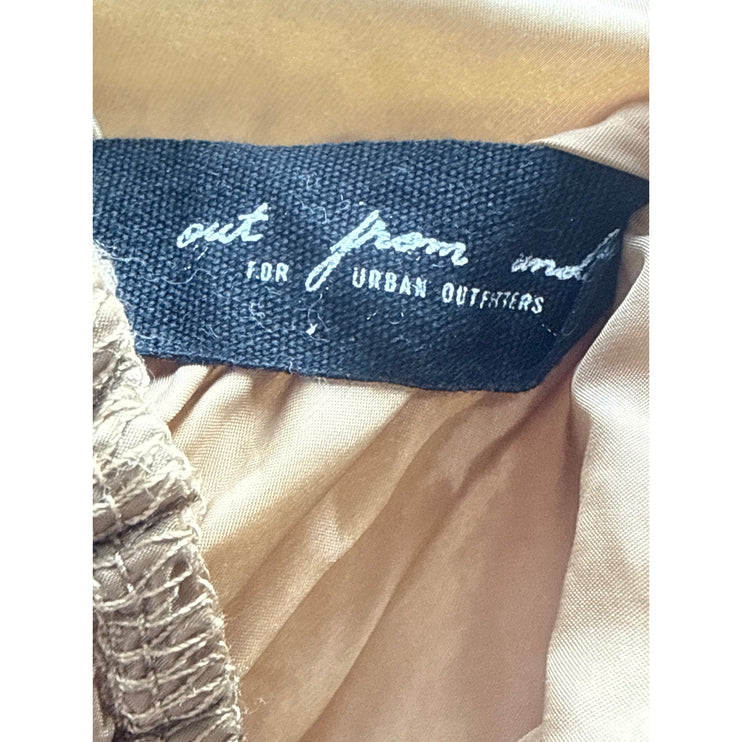 Urban Outfitters Out From Under Tan Mesh Trim Dolphin Mini Lounge Shorts Size S