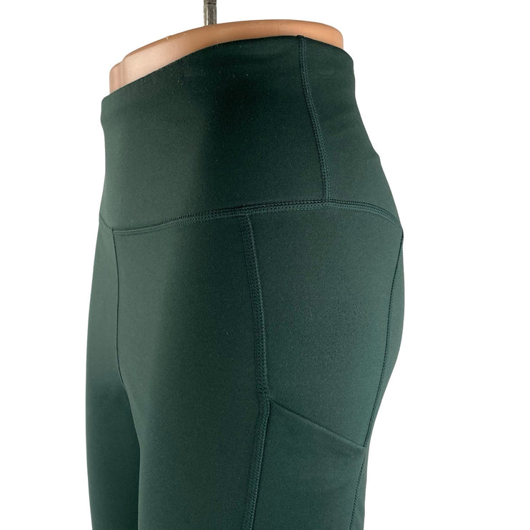 Fabletics Women's Green High Rise Yoga Flared Workout Athletic Leggings Pants 26