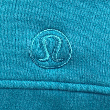 Lululemon Scuba Blue 1/2 Zip Oversized Long Sleeve Funnel Neck Sweatshirt XS/S