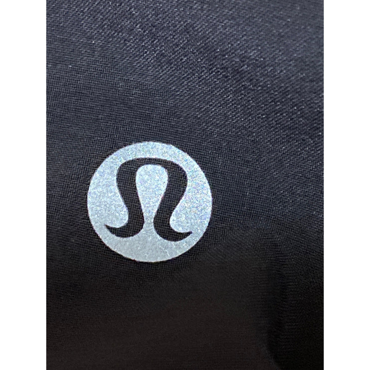 Lululemon Women's Black High Waisted Yoga Workout Athletic Running Shorts Size 8