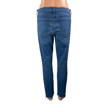 Joie Women's Blue Viola Mid Rise Medium Wash Stretch Skinny Denim Jeans Size 30