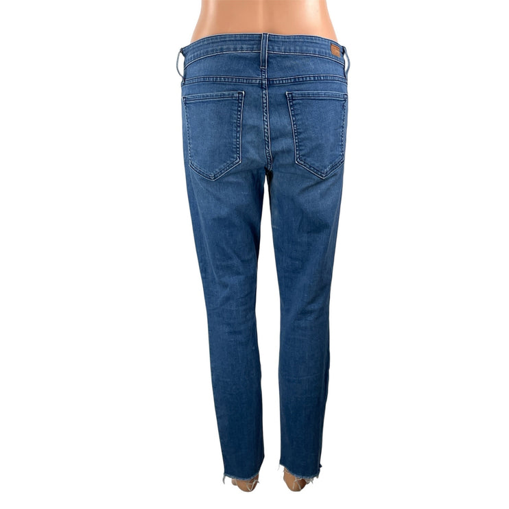 Joie Women's Blue Viola Mid Rise Medium Wash Stretch Skinny Denim Jeans Size 30
