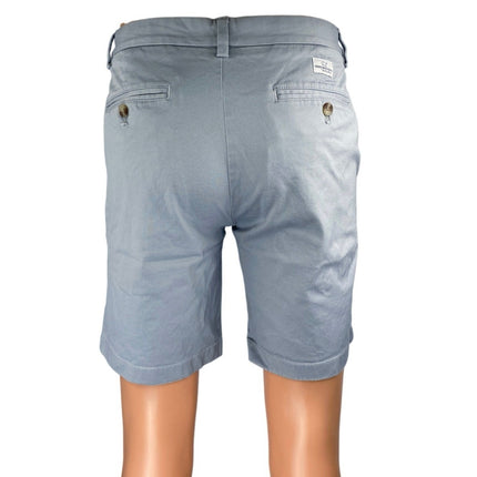 Vineyard Vines Men's Blue Gray Golf Bermuda Straight Chino Khaki Shorts Size 30