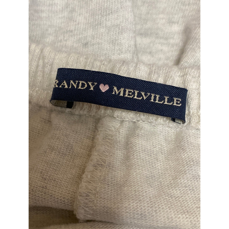 Brandy Melville Gray Cami Top T-Shirt Wide Leg Athletic Sleepwear 3 Piece Set S