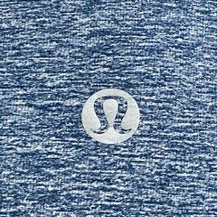 Lululemon Men's Blue 1/4 Zip High Neck Long Sleeve Athletic Sweatshirt Top Size M
