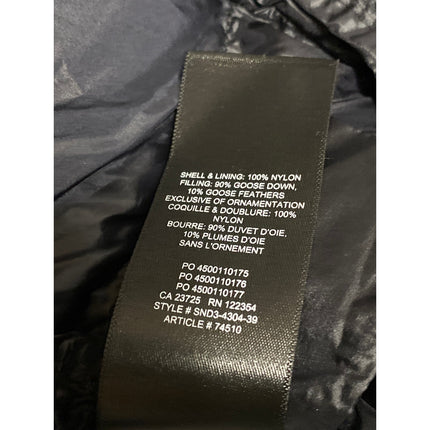 Aritzia TNA Women's Black Zip Up Long Sleeve Packable Puffer Coat Jacket Size M