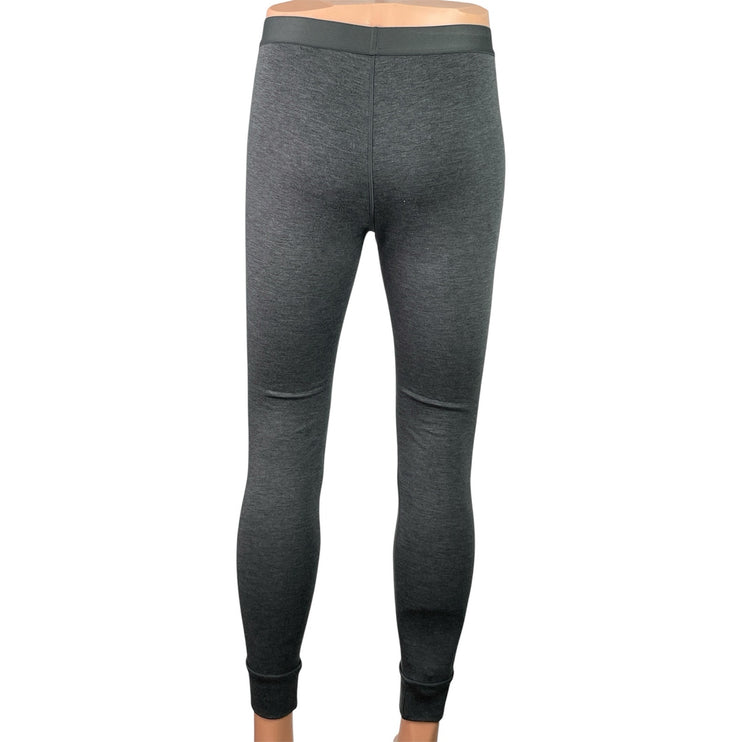 Uniqlo Heat Tech Ultra Warm Mens Gray Turtleneck Long Sleeve Leggings 2 Pc Set M
