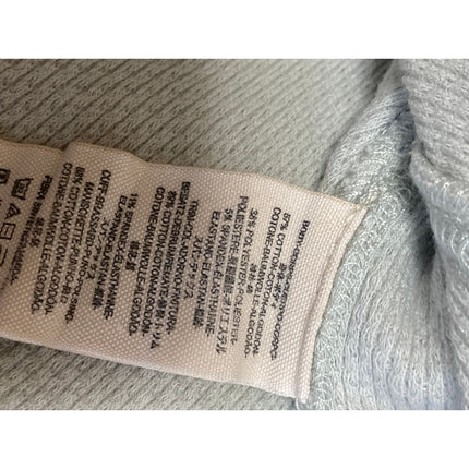 Free People We The Free Green Bandana Cuff Waffle Knit Long Sleeve Sweater Sz S