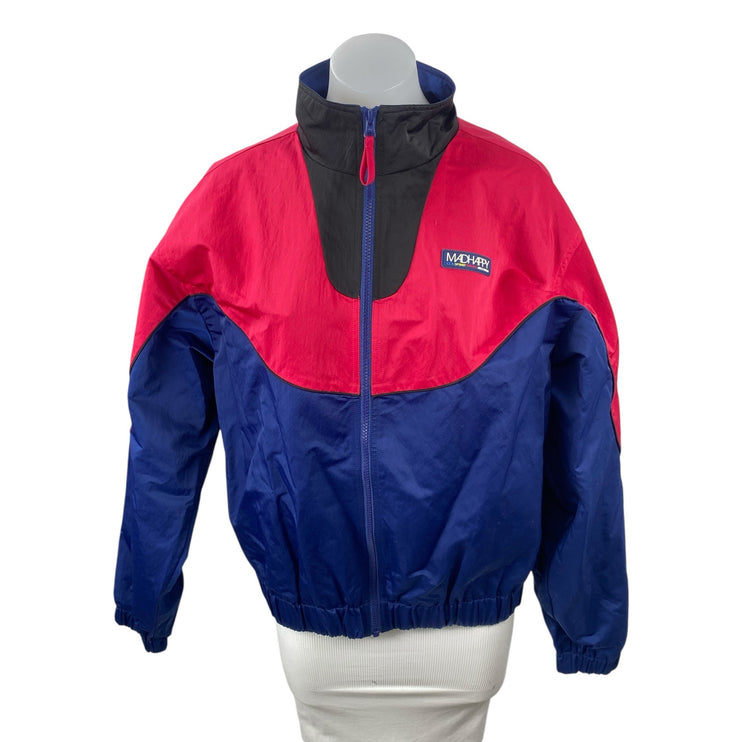 NEW Madhappy LORA Color Block Long Sleeve Warm Up Windbreaker Coat Jacket Size S