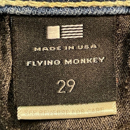 Flying Monkey Women's Blue High Waisted Distressed Skinny Denim Jeans Size 29