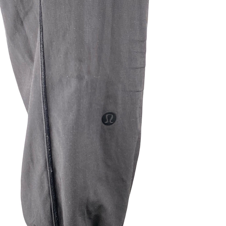 Lululemon Sun Setter Women's Dark Gray Yoga Workout Athletic Jogger Pants Size 6