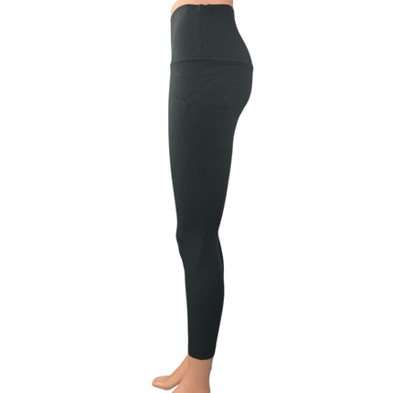 Lululemon Women's Black High Rise Pull On Yoga Athletic Leggings Pants Size 4