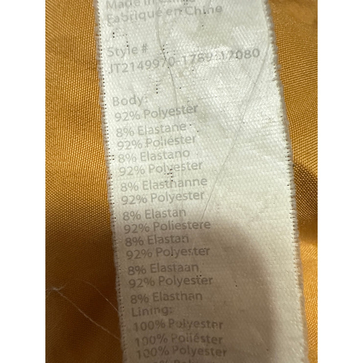 Fabletics Wander Brown Velvet Velour Zip Up High Neck Puffer Coat Jacket Size 2X