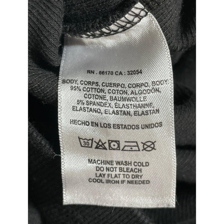 T.LA Black Ribbed Knit Layered Sleeveless Cutout Cami Tank Midi Dress Size S