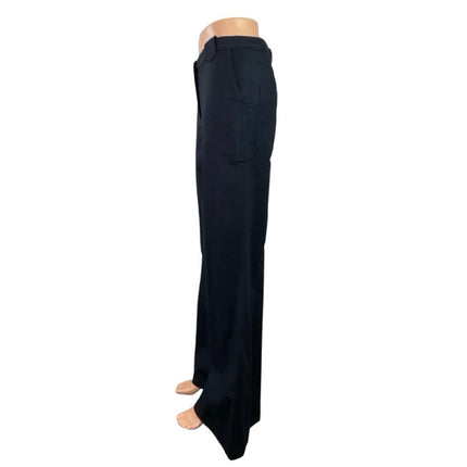 Ba&sh Women's Black High Waisted Palazzo Baggy Wide Leg Trousers Pants Size 1